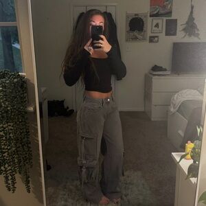 Wild Fable Mid Rise Baggy Cargo Pant Size 4